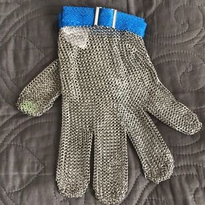 Safe-T-gard stainless steel mesh safety glove